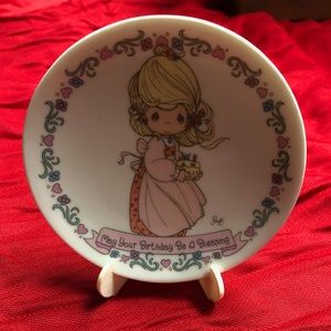 Precious Moments Birthday Plate